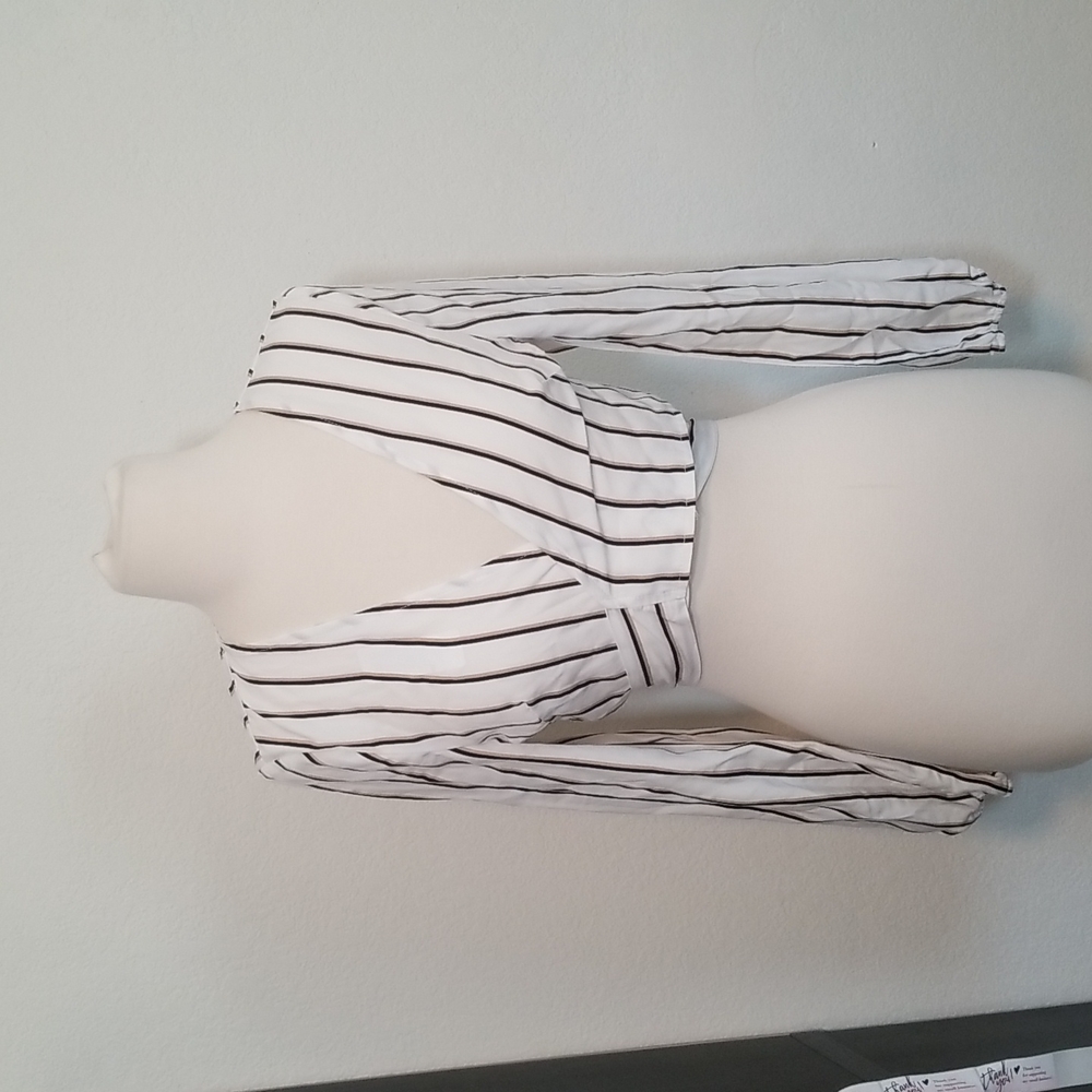 Shein wrap shirt small